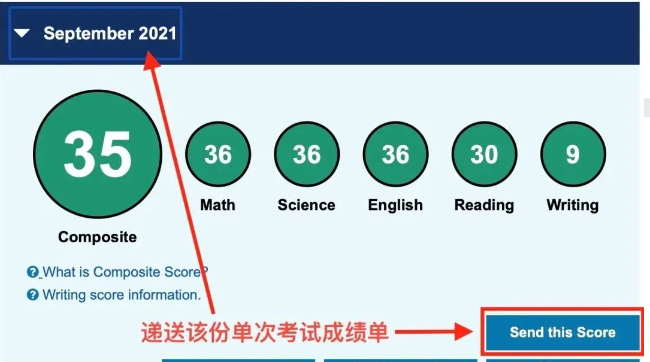 ACT成绩查询